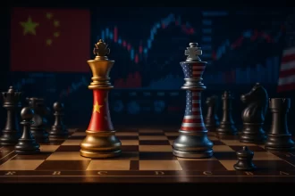 Xadrez China x EUA