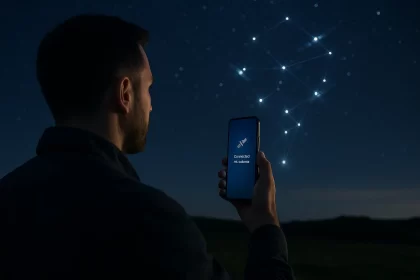 Conexao Satelite celular