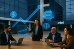 Intel dispara 16% após mudanças na liderança e foco em inteligência artificial